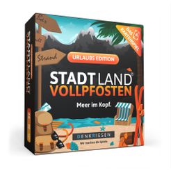 Stadt Land Vollpfosten: Das Kartenspiel – Urlaubs Edition