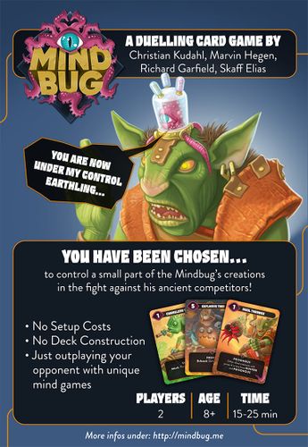 Mindbug: First Contact - A Dueling Card Game by Richard Garfield