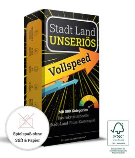 Stadt Land Unseriös: Vollspeed