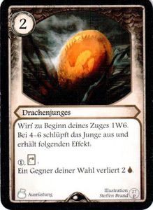 Aventuria: Promokarte "Drachenjunges"