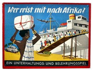 Wer reist mit nach Afrika? Ein Unterhaltungs und Belehrungsspiel