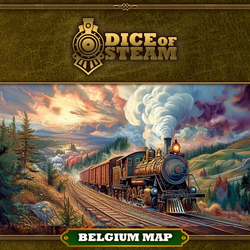 Dice of Steam: Belgium Map