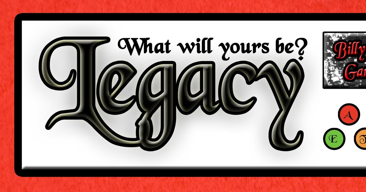 Legacy | Board Game | BoardGameGeek