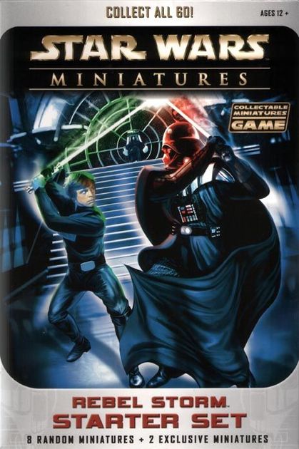 STAR WARS Minis MASTERS OF THE FORCE Promo Poster 2010 
