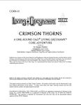 RPG Item: COR4-11: Crimson Thorns
