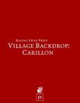 RPG Item: Village Backdrop: Carillon (5E)