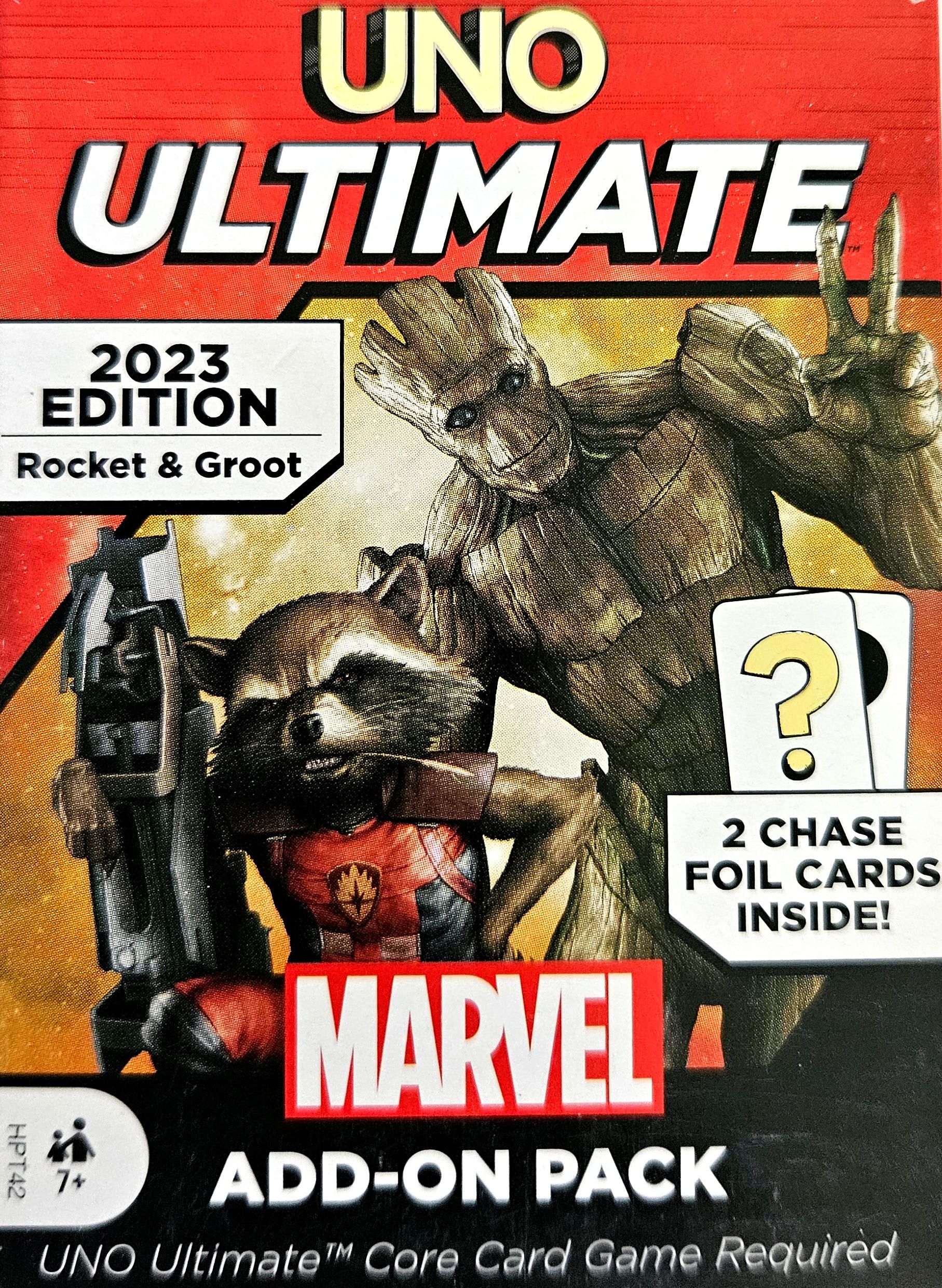 UNO Ultimate: Add-on Pack – Rocket & Groot doboz