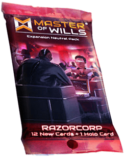 Master of Wills: Razorcorp Fringe War Neutral Pack