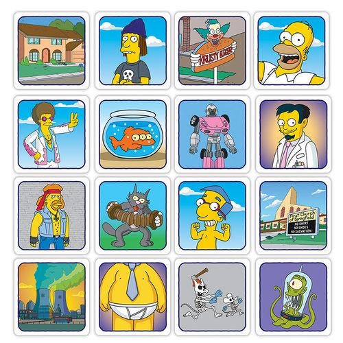 Board Game: Codenames: The Simpsons