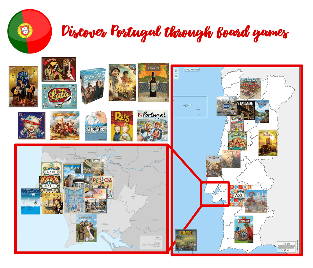 Discover Portugal through board games