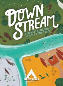 Downstream 2-player card puzzle board game - official Firestarter Games cover