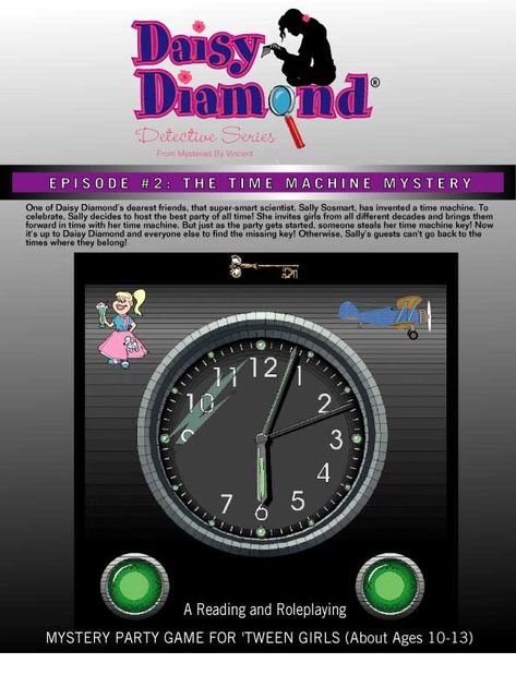 The Daisy Diamond Detective Series: Episode #2 – The Time ...