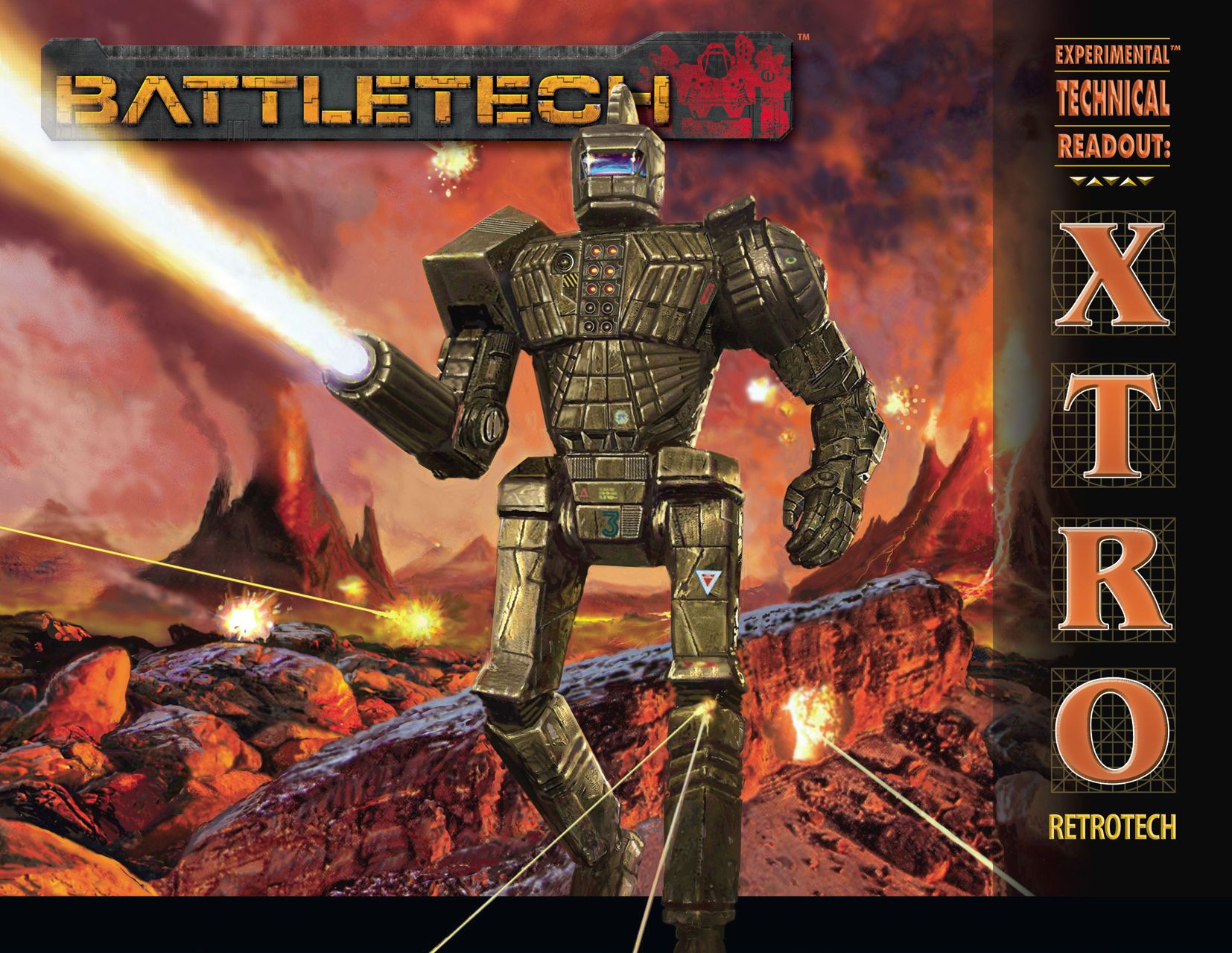 Coperta BattleTech: Experimental Technical Readout – RetroTech