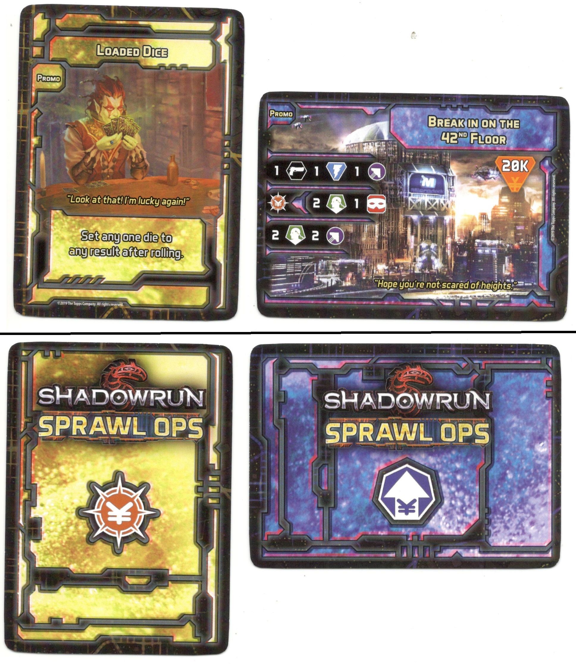 Expansão Shadowrun Sprawl Ops Dice Tower Kickstarter 2019 Promo