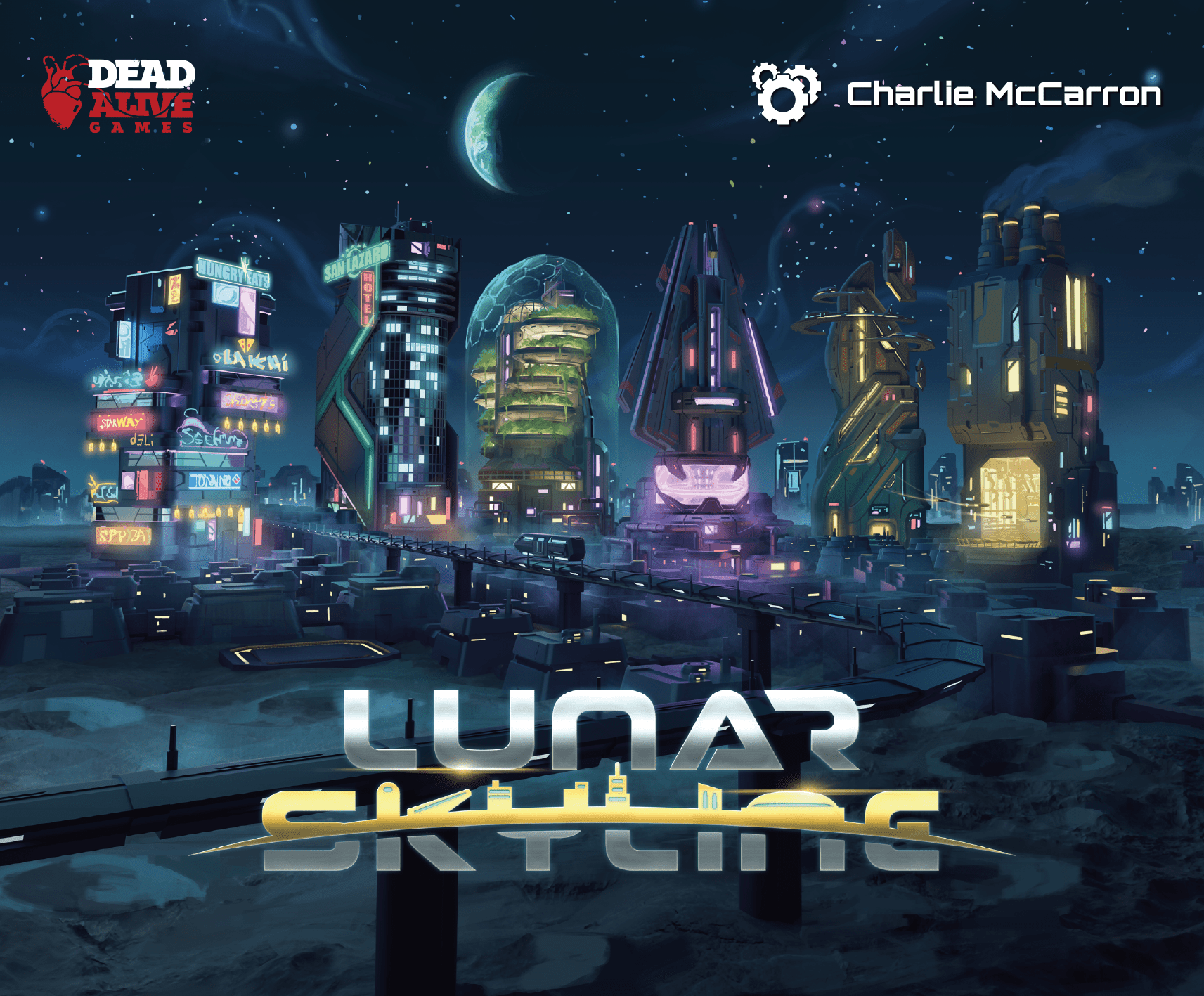 Boîte du jeu Lunar Skyline