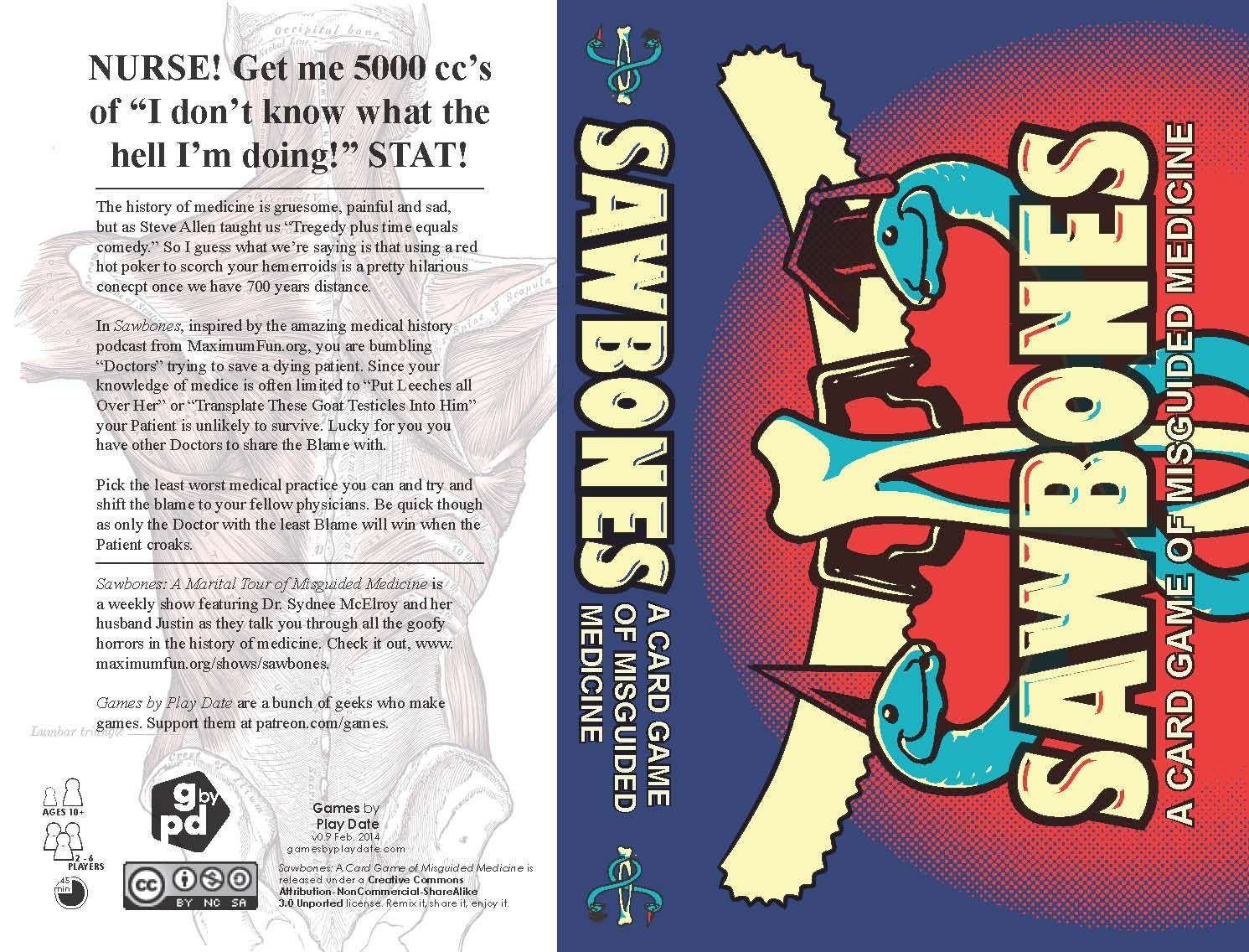 Sawbones: A Card Game of Misguided Medicine