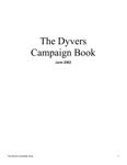 RPG Item: The Dyvers Campaign Book