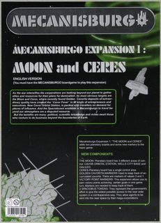 Mecanisburgo: Expansion 1 – Moon and Ceres