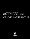RPG Item: GM's Miscellany: Village Backdrops II (Pathfinder)