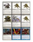 RPG Item: D20 Magic: The Gathering Cards
