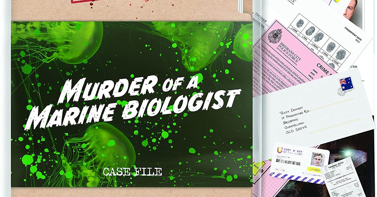 Murder of a Marine Biologist Board Game BoardGameGeek