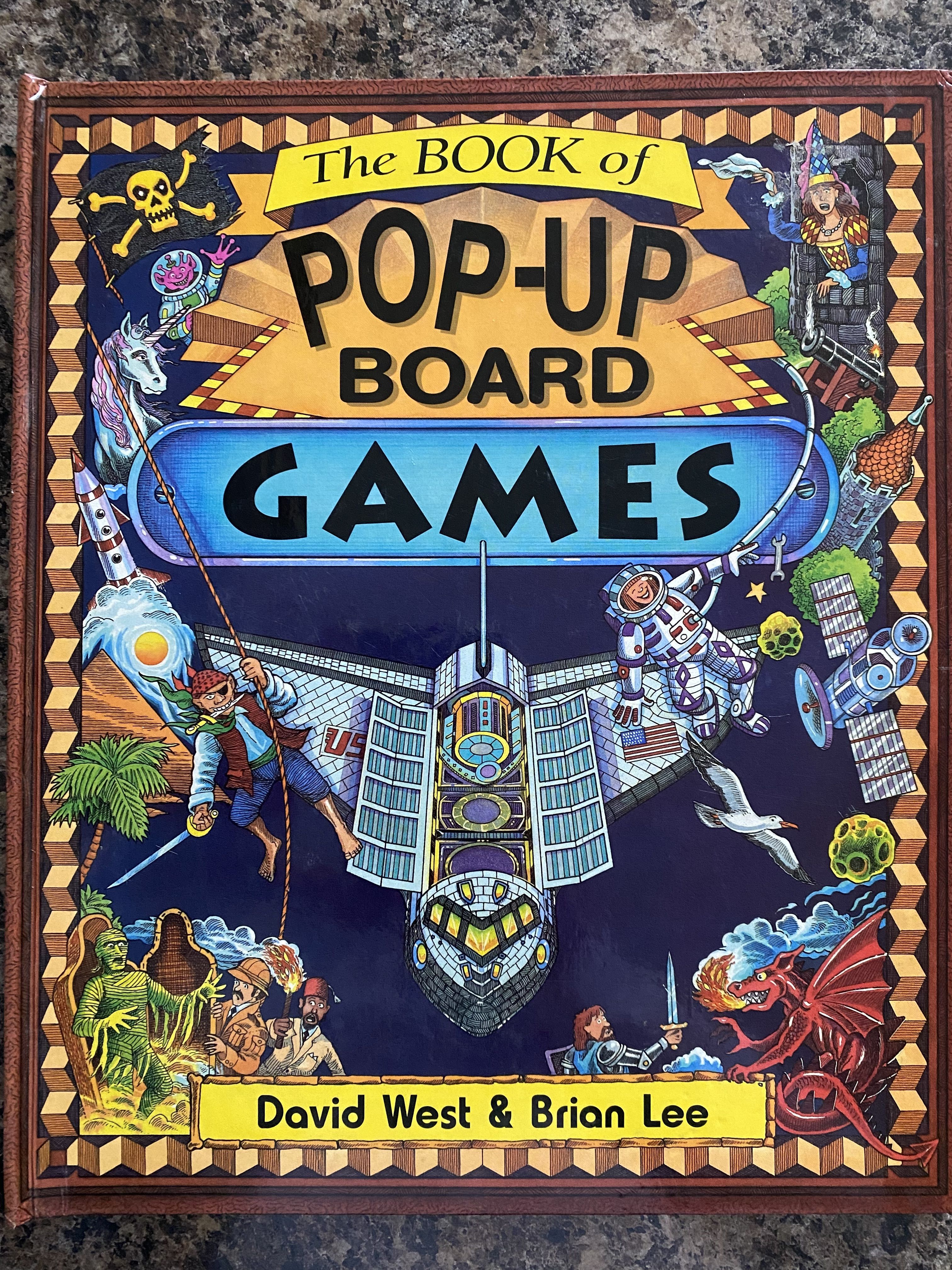 The Book of Pop-Up Board Games cover