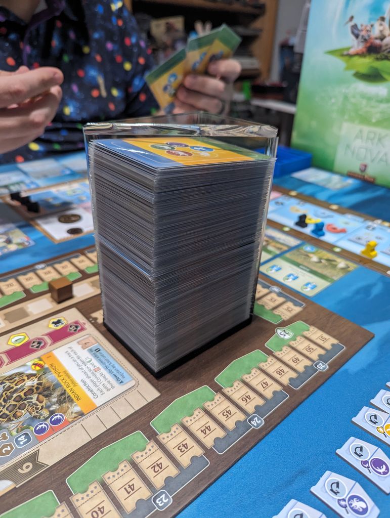 Sleeving with Inner sleeves Ark Nova