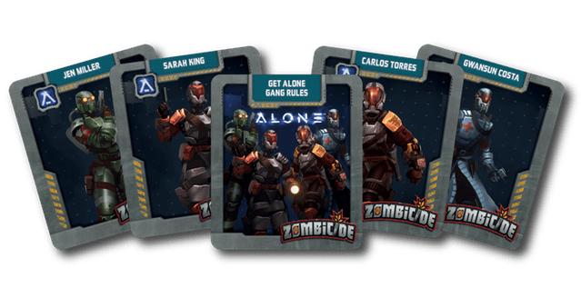 Zombicide: Invader – Alone Crossover Set
