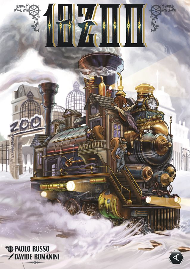 18Zoo gioco da tavolo strategico economico 18xx per 2-5 giocatori - copertina ufficiale Aleph Game Studio
