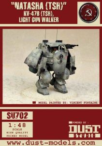 Dust Tactics: KV-47B (TSH) Light Gun Walker – "Natasha"