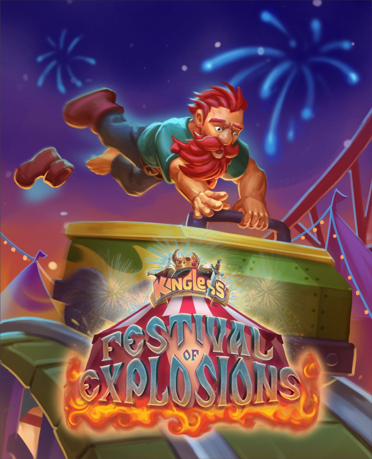 Kingless: the Festival of Explosions cover art