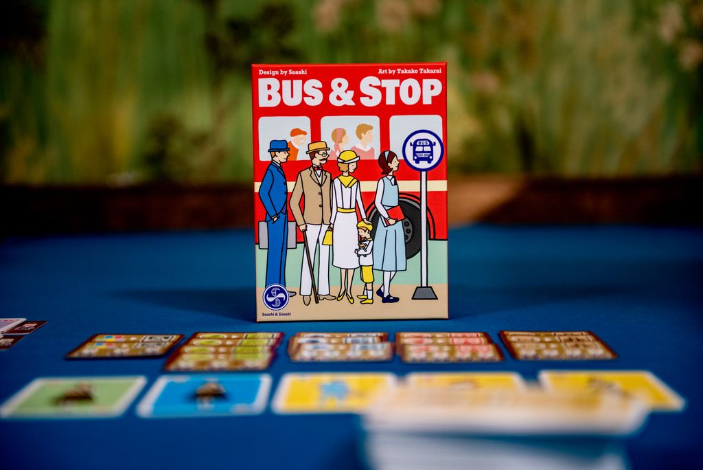 Bus & Stop - review @ BoardGameColors | Bus & Stop