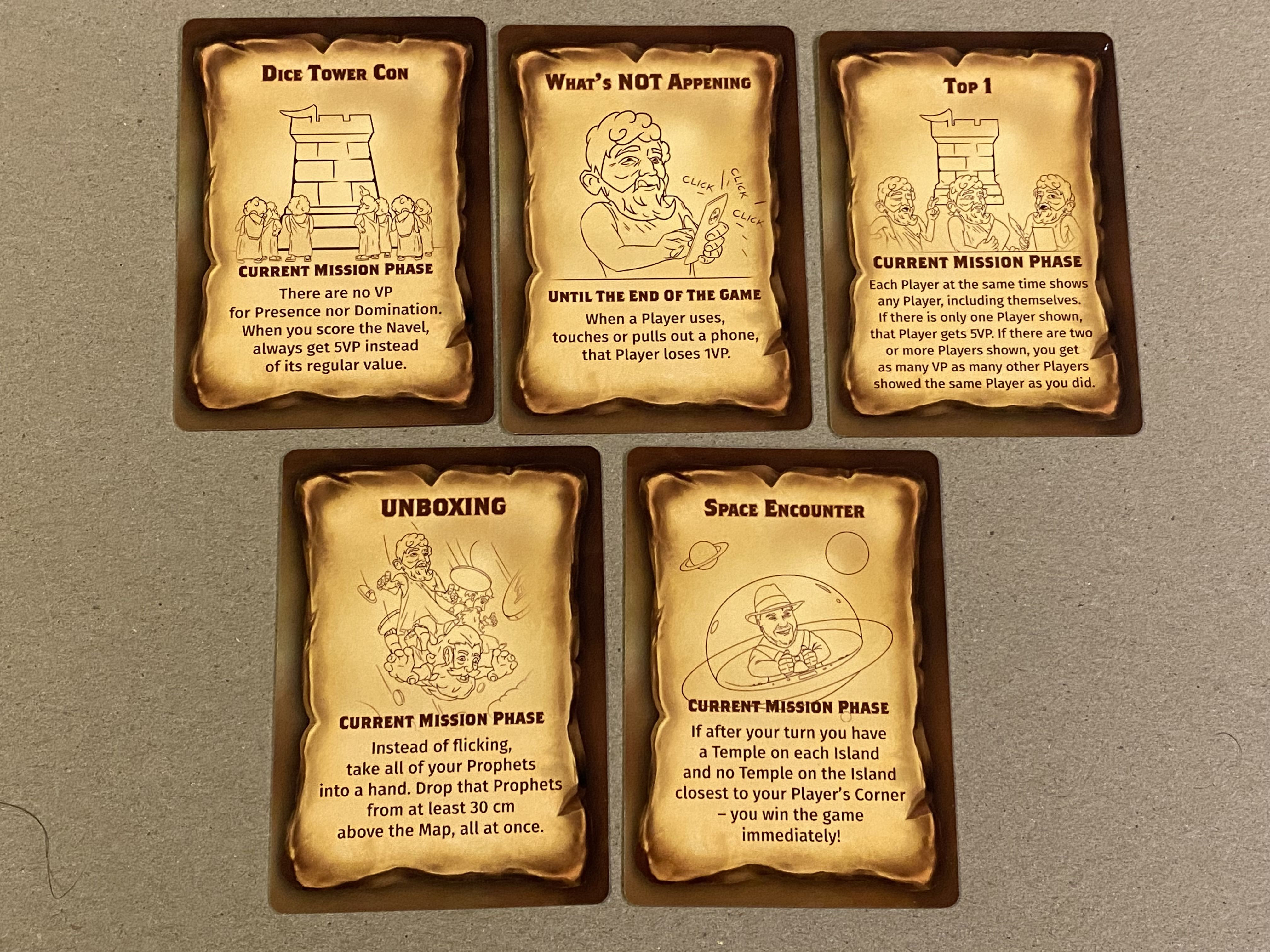 Flick of Faith: Dice Tower 2021 Promo Pack
