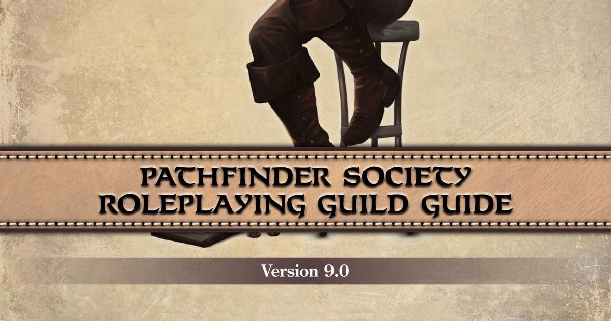 Pathfinder Society Roleplaying Guild Guide | RPG Item | RPGGeek