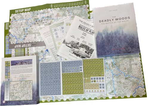 Board Game: The Deadly Woods: The Battle of the Bulge