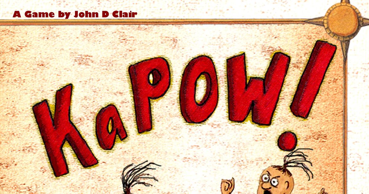 KaPOW! Board Game BoardGameGeek