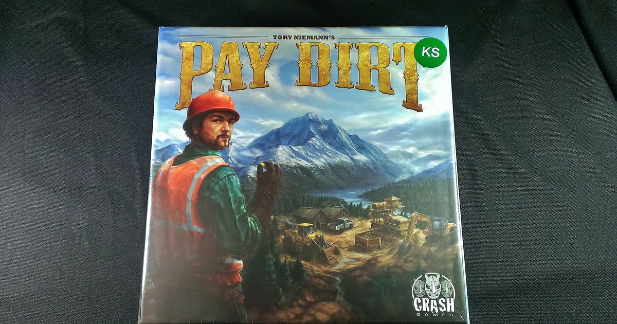 Kickstarter of the Week: Pay Dirt - Board Game Quest