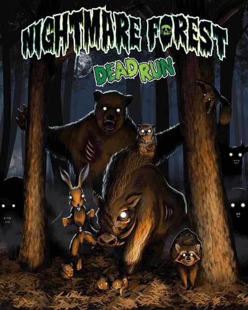Nightmare Forest Dead Run Board Game Boardgamegeek