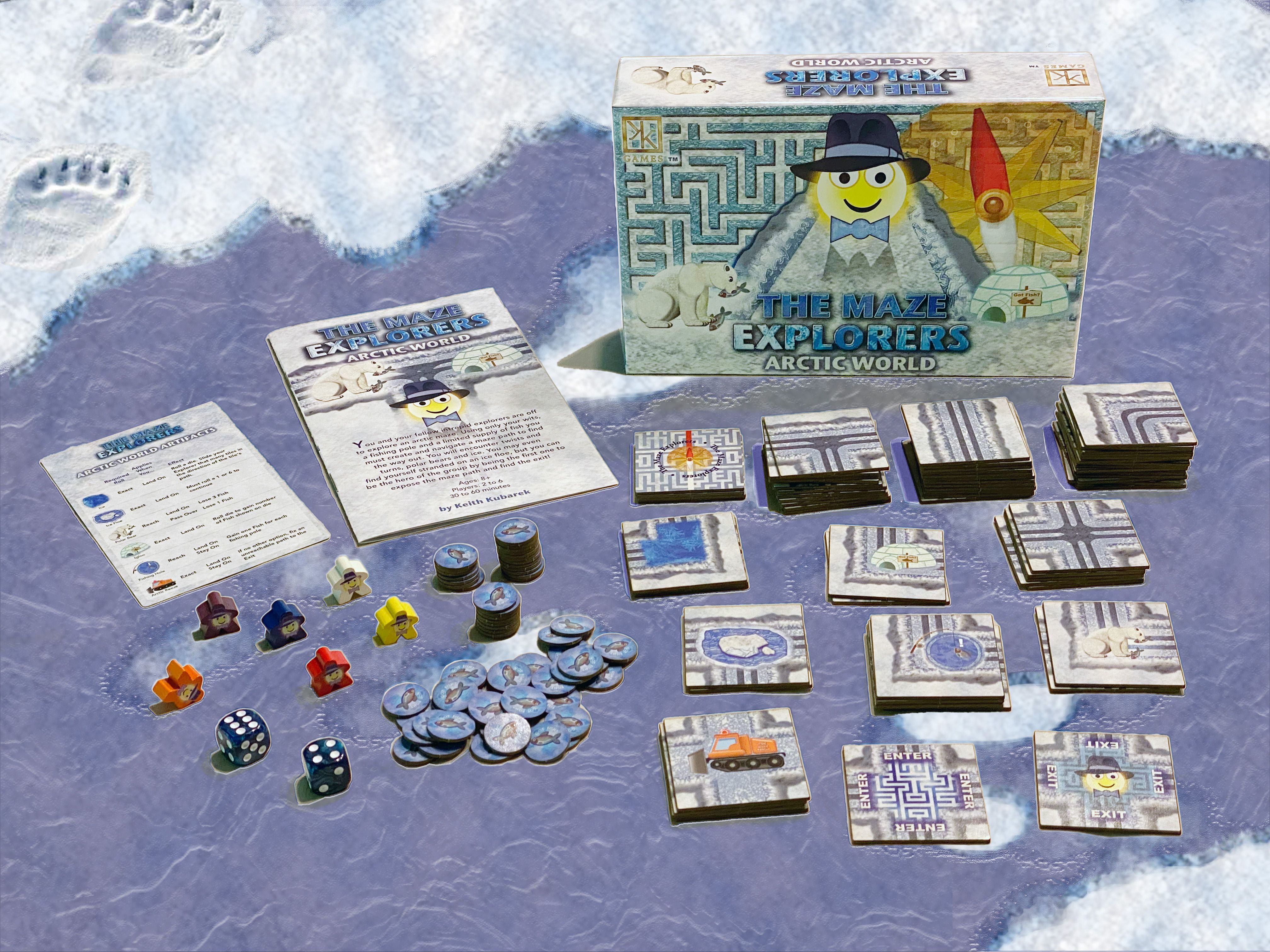 The Maze Explorers: Arctic World box art