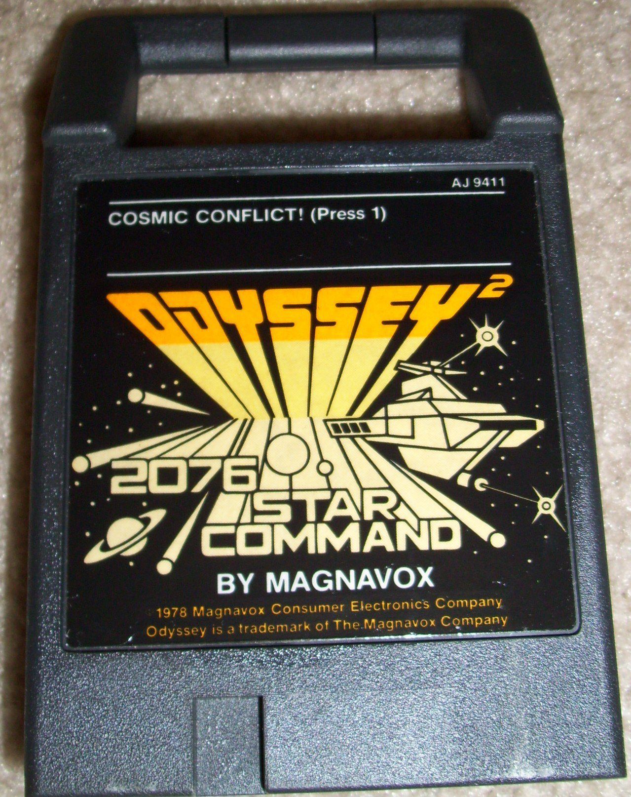 Cosmic Conflict! box art
