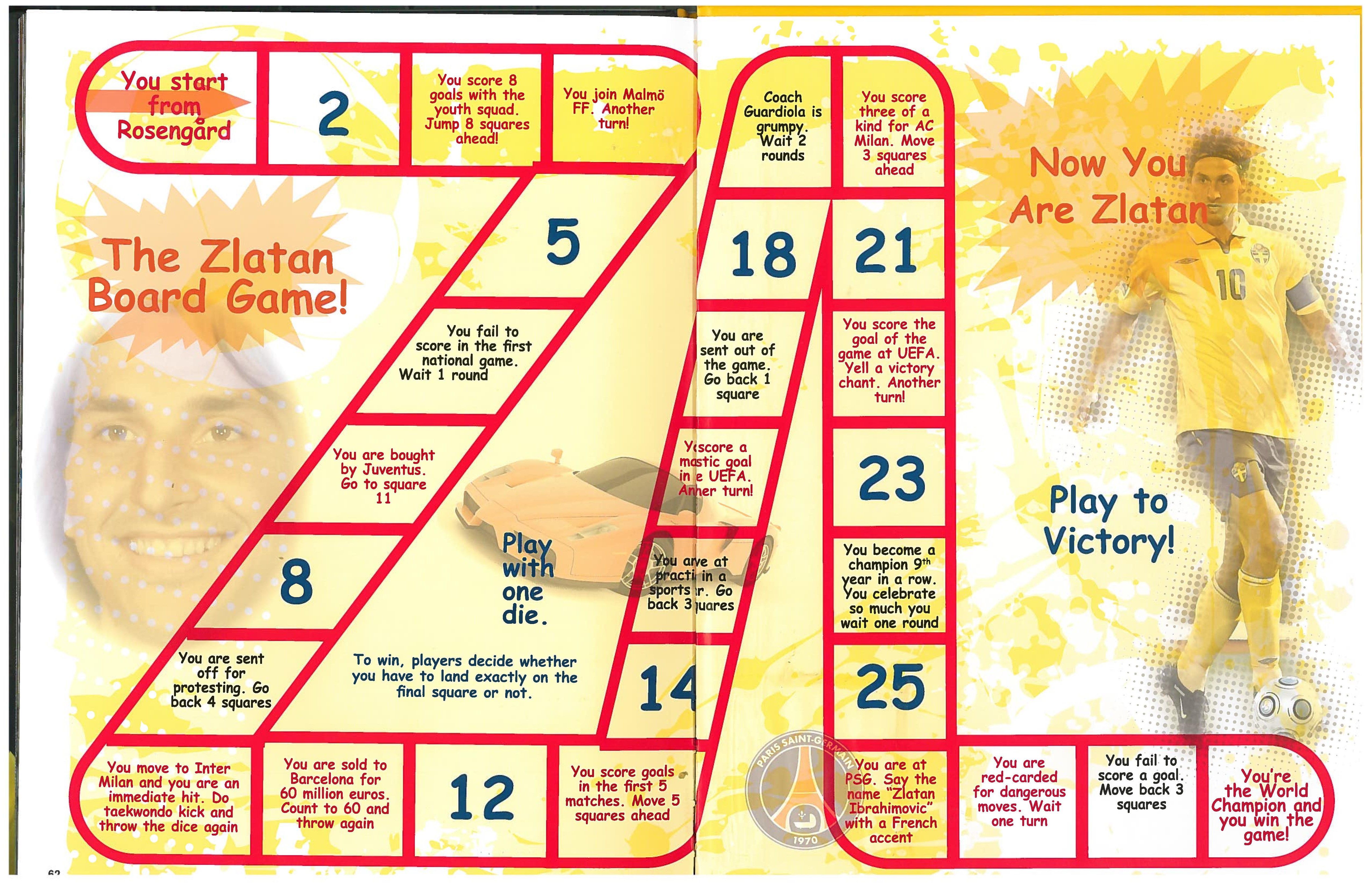 The Zlatan Board Game!