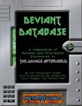 RPG Item: Deviant Database