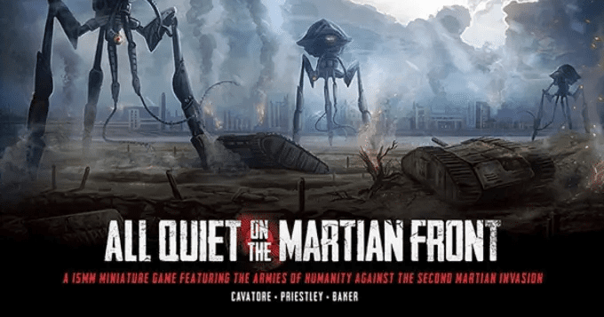 All Quiet on the Martian Front Board Game BoardGameGeek
