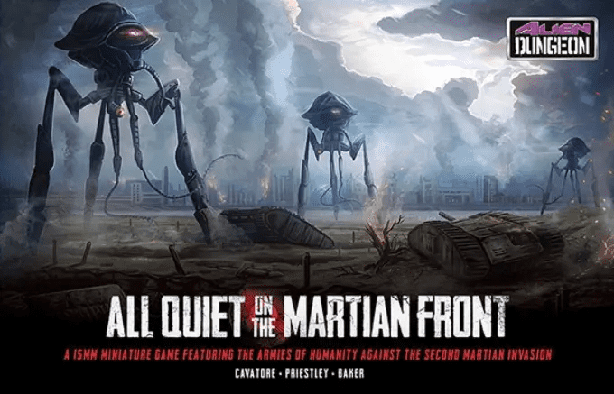 Coperta All Quiet on the Martian Front