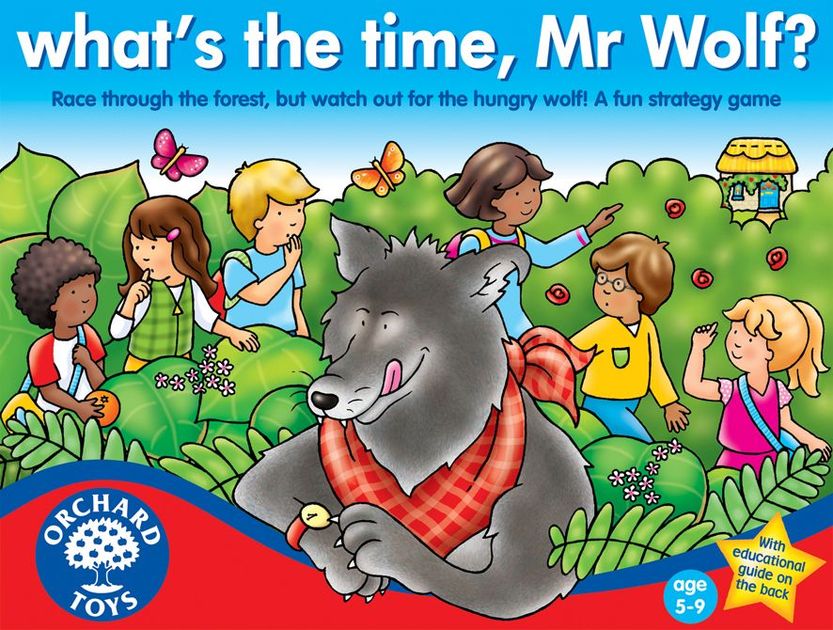 What's the Time Mr Wolf Learn To Tell Telling The Time Clock Orchard Toys Game 