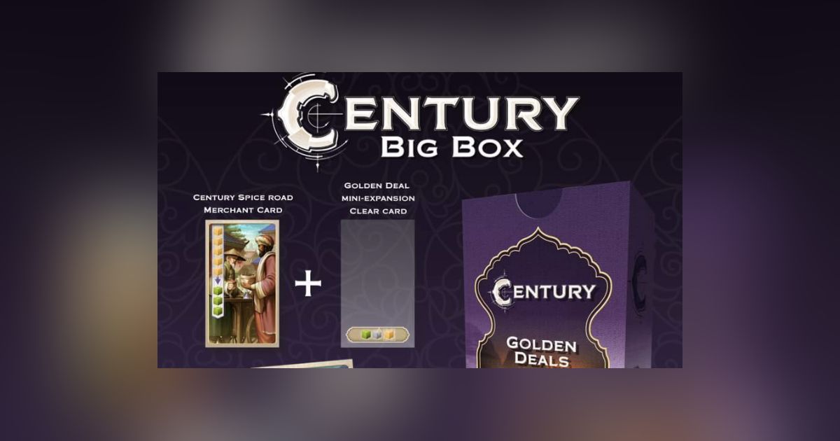 Century Golden Deals Board Game BoardGameGeek