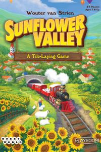 Sunflower Valley: A Tile-laying Game box art