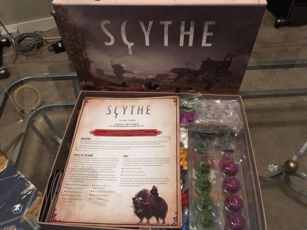 scythe board game card sleeves Demonic Goat Grim Reaper's Scythe Cards Sleeves
