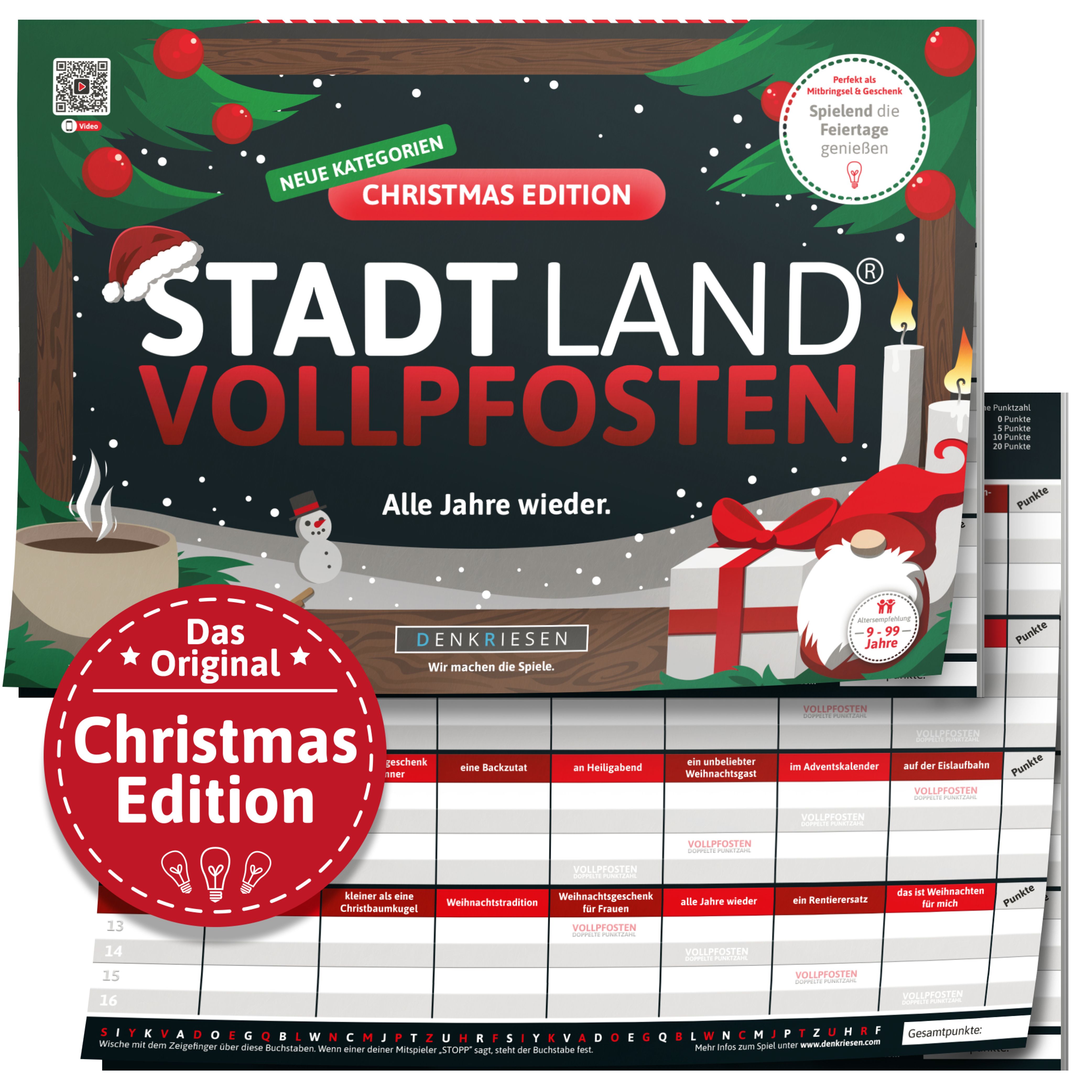 Stadt Land Vollpfosten: Christmas Edition – Alle Jahre Wieder