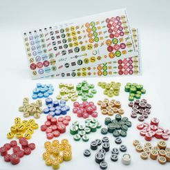 1817: Cube4Me Wooden Tokens